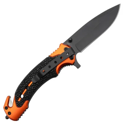 אולר חילוץ טקטי קולד סטיל כתום-שחור Cold Steel פתיחה מהירה