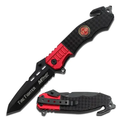 אולר חילוץ טקטי MTech USA דגם MT-740 לוחמי אש Fire Fighter