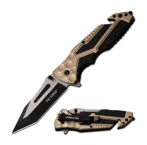 אולר חילוץ טקטי מתקפל TAC Force TF-994 להב טנטו ופתיחה קפיצית מהירה