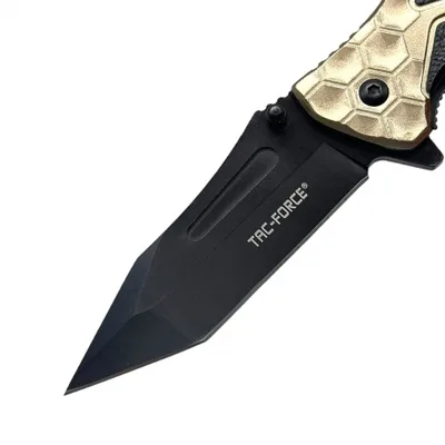 אולר חילוץ טקטי מתקפל TAC Force TF-994 להב טנטו ופתיחה קפיצית מהירה