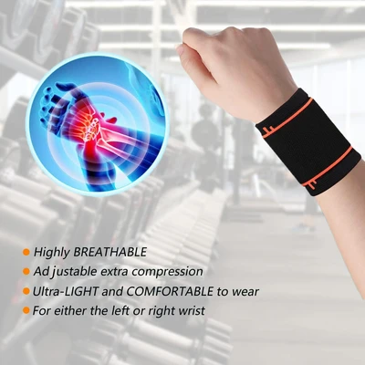 תומך / מגן שורש כף יד מקצועי אלסטי עם רצועת לחץ מתכווננת | גולני שלי