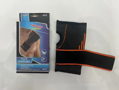 תומך מגן אורטופדי לשורש כף יד מקצועי עם לולאת אגודל ורצועת לחץ מתכווננת