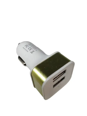 מתאם מטען רכב כפול USB - לטעינה מהירה ויעילה