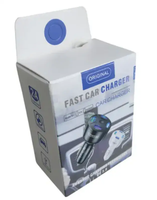 מטען מהיר לרכב – 4 יציאות USB עם טכנולוגיית QC3.0