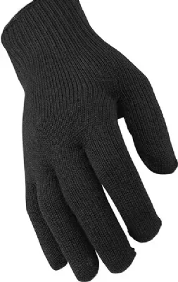 כפפות צמר שחורות לחורף – ONE SIZE | עבות, מחממות ונוחות