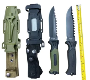 סכין קומנדו/שטח מקצועית לחיילים ומטיילים