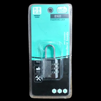 מנעול קוד 3 ספרות ללוקר/תא – קומפקטי וחזק