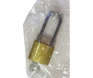 מנעול פליז 25 מ"מ עם לשונית ארוכה (Long Shackle)