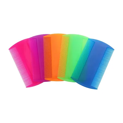 מסרק כינים וביצים דו-צדדי מפלסטיק – לניקוי יסודי, מהיר והיגייני