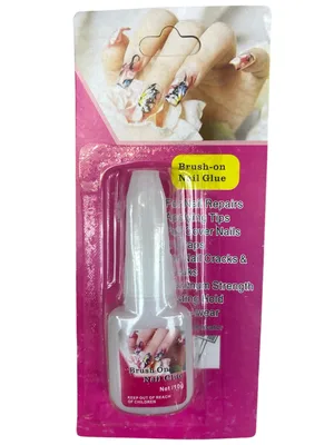 דבק ציפורניים מקצועי עם מברשת (Brush-on) – חוזק מקסימלי ותיקון מהיר