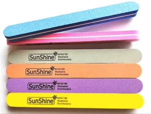 משייף ציפורניים (פצירה) דו-צדדי מקצועי לעיצוב, החלקה וגימור מושלם