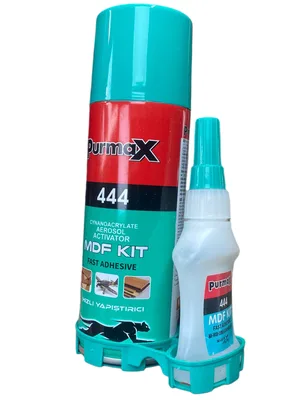 דבק מהיר 2 שניות Purmax 444 - ערכת הדבקה + אקטיבטור