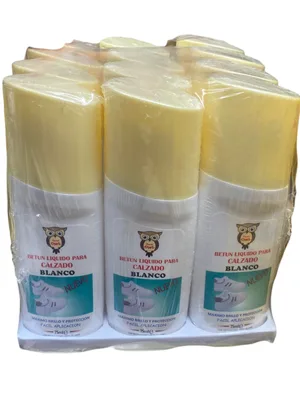 12 יחידות מלבין נעליים נוזלי 75ml – הלובן הבוהק שתמיד נמצא בהישג יד