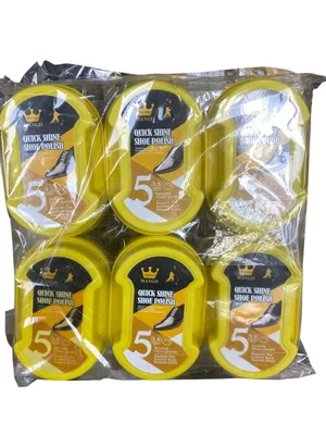 מארז 12 יחידות ספוג הברקה מהירה לנעליים Mango Quick Shine