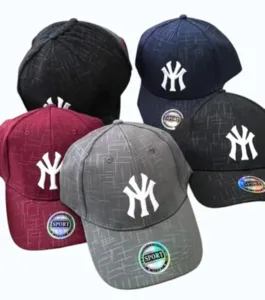 כובע מצחייה טקטי ספורטיבי איכותי לוגו רקום דגם MY בהדפס קווי רשת יוקרתי