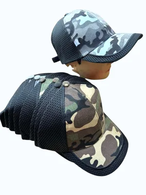 כובע מצחייה טראקר טקטי – הדפס הסוואה