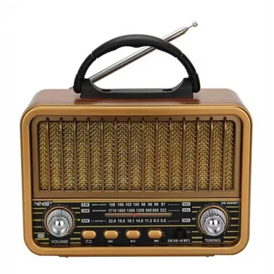 רדיו רמקול בלוטוס רטרו מעוצב 8899BT- רדיו נטען עוצמתי וינטאג'