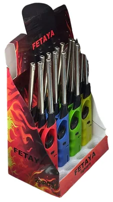 מארז 20 מצתי מטבח FETAYA – מצת ארוך ובטיחותי להדלקת גז