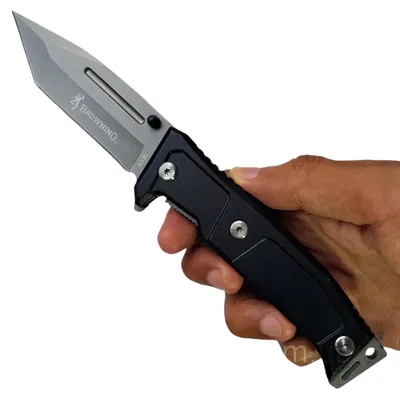 אולר טקטי מתקפל בראונינג Browning להב טנטו פתיחת פליפר מהירה A-335
