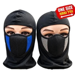 מסכת פנים דרייפיט טקטית עם רשת אוורור | מידה One Size
